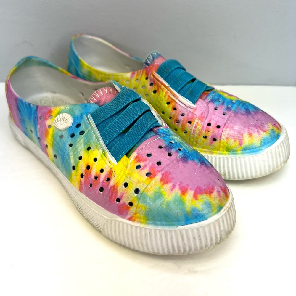 Blowfish- Tye Dye- Youth Water/Outdoor shoes, Measured toe to heel-9 inches